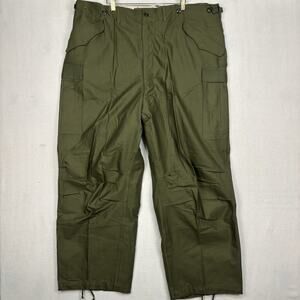 VTG M51 Field Shell Trousers M-1951 USGI Army Military Pants XL Long READ DESCRI